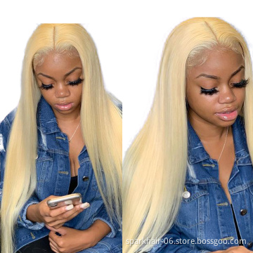 SPARK Natural Virgin Remy Lace Front Wig Human Hair Wigs, 100% Virgin Wigs Human Hair Lace Front,40 Inches Wigs For Black Women